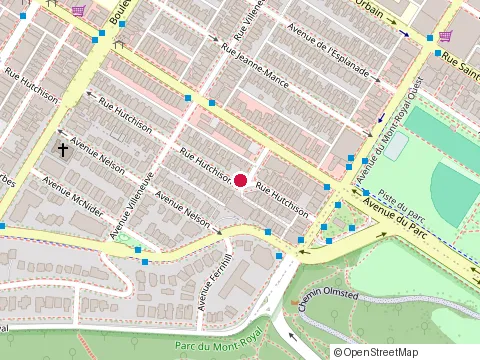 Location of Paul Harris et Associés Inc at 4661 Rue Hutchison, Montréal