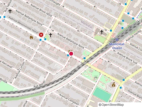 Location of Pauline Costa Ostéopathie at 1238 boulevard Saint-Joseph E, Montréal-Ouest