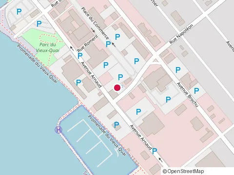 Location of Pause Cafe Rive-Nord at 6 Rue Napoleon, Sept-Îles