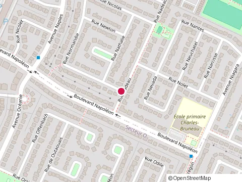 Location of Pause Formation en Entreprises Inc at 8030 Rue de Normandie, Brossard