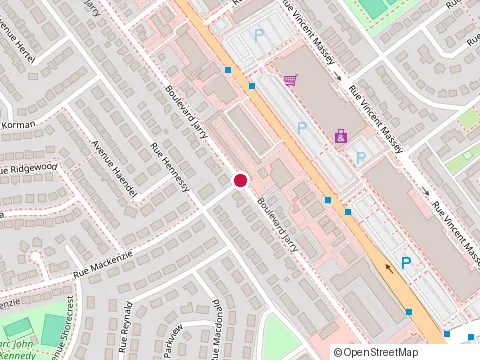 Location of Pavadeco at 916 boulevard Jarry, Laval
