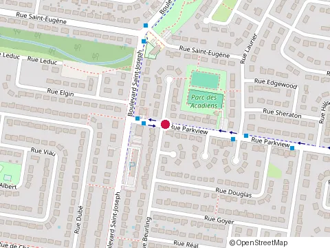 Location of Pavage & Paysage Morelli Inc at 153 Rue Parkview, Châteauguay