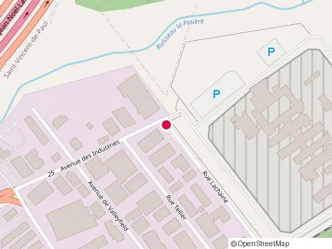Location of Pavage Ampro at 1210 Rue Lachaine, Laval