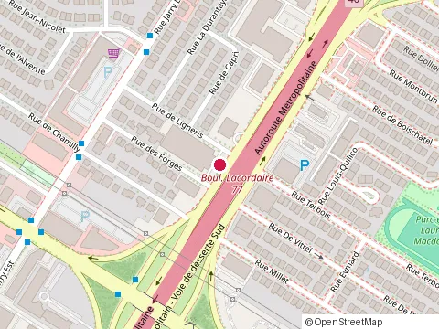Location of Pavage Atlantis at 4949 boulevard Métropolitain E, Saint-Léonard
