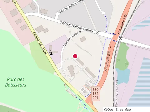 Location of Pavage Bolduc at 702 Bd Gérard-Cadieux, Salaberry-de-Valleyfield