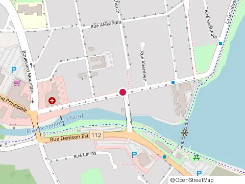 Location of Pavage G.O. at 14 Rue Drummond, Granby