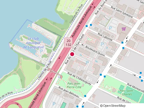 Location of Pavage Longueuil Inc at 590 du Bord-de l, Longueuil