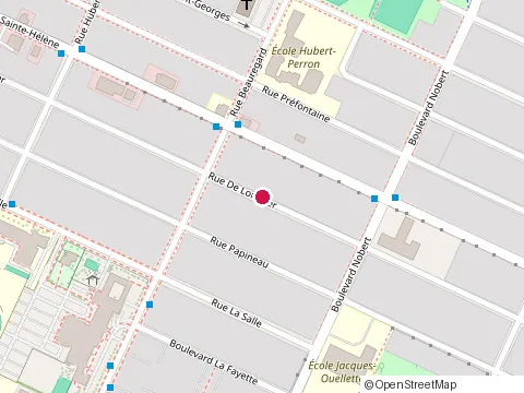 Location of Pavage Maximum at 2230 Rue de Lorimier, Longueuil