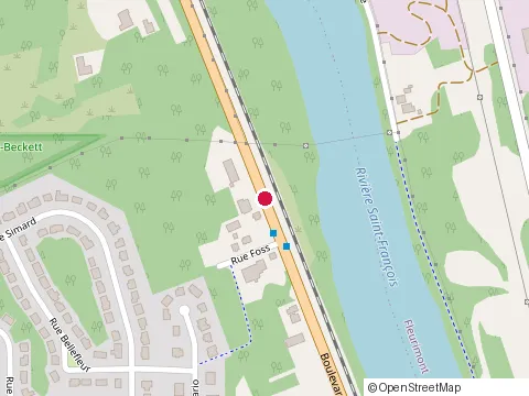 Location of Pavage Modulaire de l'Estrie at 1835 Bd Queen-Victoria, Sherbrooke