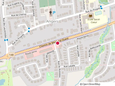 Location of Pavage Robillard Inc at 201-1096 Ch de Montréal O, Gatineau