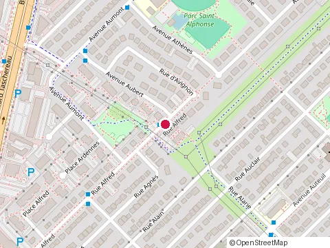 Location of Pavagepro Service at 1830 Alfred, Brossard