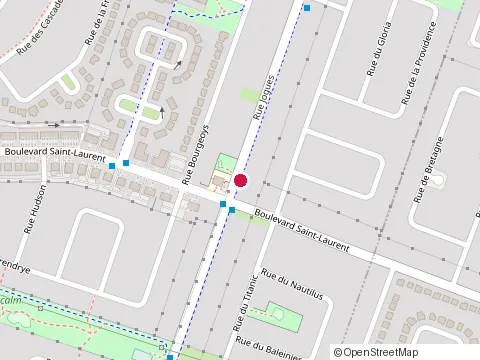 Location of Pavages Lamarche Ltee at 60 Rue Jogues, Sainte-Catherine
