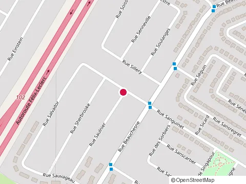 Location of Pavages Nick et Associes at 776 Rue Saulnier, Repentigny
