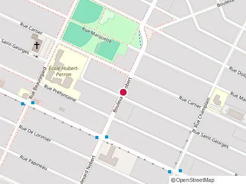 Location of Pavages Perez Inc at 1053 boulevard Nobert, Longueuil