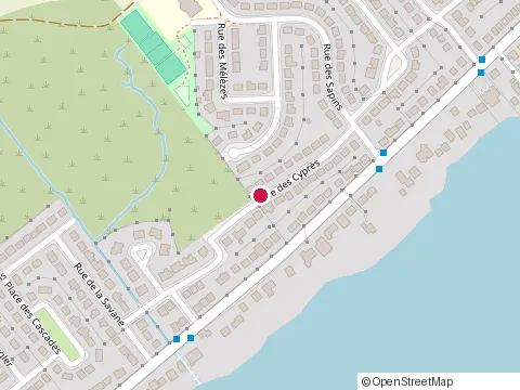 Location of Pavages Unis G l Inc at 7632 Rue des Cyprès, Laval