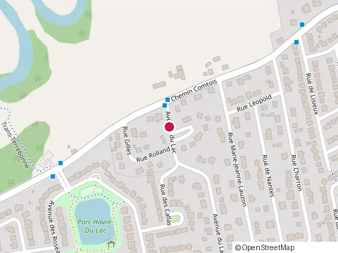 Location of Pave Superieur Inc. at 2240 Avenue du Lac, Terrebonne