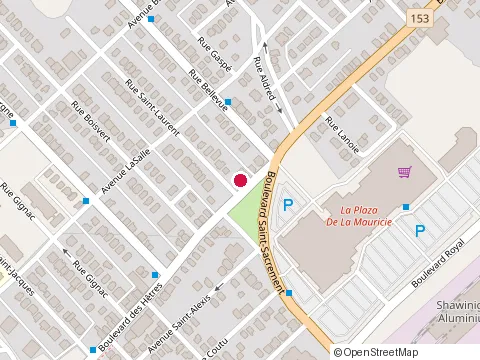 Location of Paverreco at 4155 Rue Burrill, Shawinigan