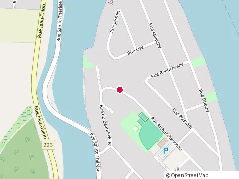 Location of Pavillon Gérard-Morin at 41 Rue Arthur-Riendeau, Saint-Jean-sur-Richelieu