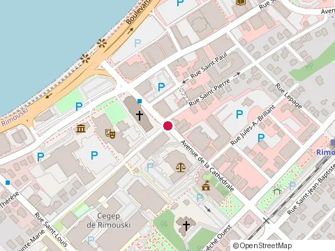 Location of Paysage at 1 Rue St Pierre #24, Rimouski