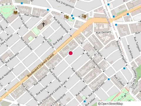 Location of Paysage Urbain - Paysagiste, Projets Urbains at Rue Hermine, Québec