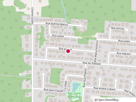 Location of Paysagement Arbo+ at 1669 Rue Jasmin, Sherbrooke