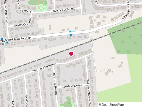 Location of Paysagement Gagne at 1305 Rue des Hirondelles, Gatineau