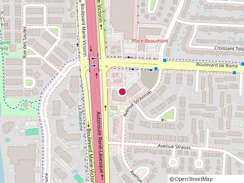 Location of Paysagement Innovation, Brossard