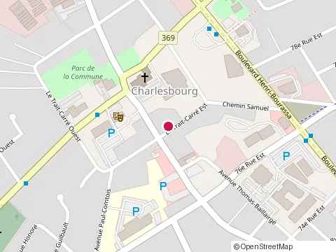 Location of Paysages Genest Inc (les) at 7823 Trait Carré Est, Québec