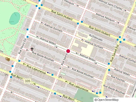 Location of Paysagiste Ahuntsic at 655 Rue Sauriol E, Montréal