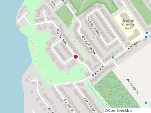 Location of Paysagiste Blue Sky at 1183 Rue du Phare, Laval