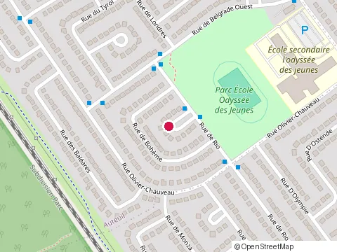 Location of Paysagiste Duchâteau at 291 Rue de Bohème, Laval