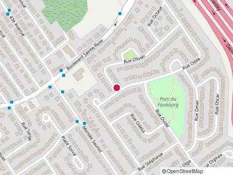 Location of Paysagiste Japonais at 4055 Rue Olivier, Laval
