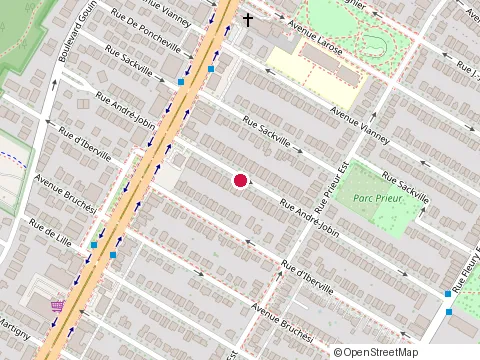 Location of Paysagiste Junior at 10624 Rue André-Jobin, Montréal