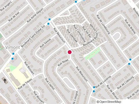 Location of Paysagiste Marcelo at 1871 Rue Beaucourt, Laval