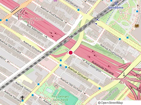 Location of Paysagiste Massitti at 976 Rue Addington, Montréal