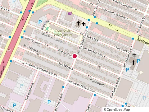Location of Paysagiste Platinum at 8631 Rue de Reims, Montréal
