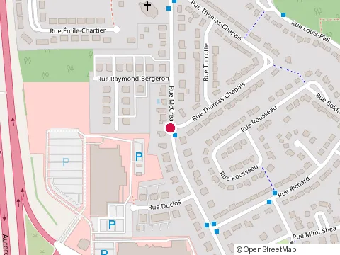 Location of Paysagiste Remi Adams at 645 Rue Chapais, Sherbrooke