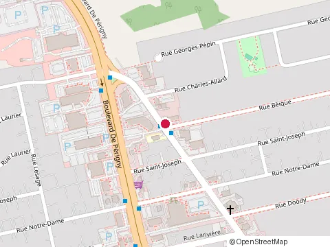 Location of Paysagiste Services Exterra, Chambly