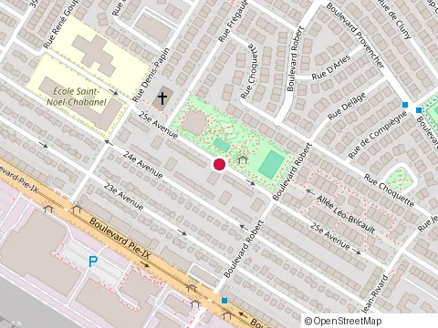 Location of Paysagiste Siking at H1Z4B2, Montréal