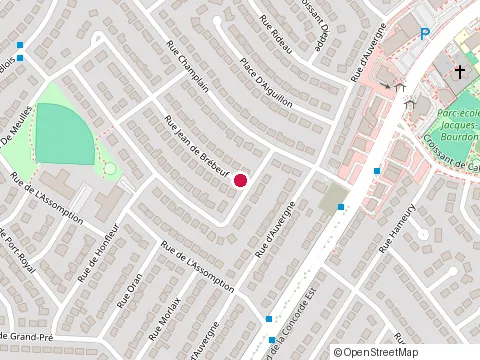 Location of Paysagiste Trois M at 1160 Rue Jean de Brébeuf, Laval