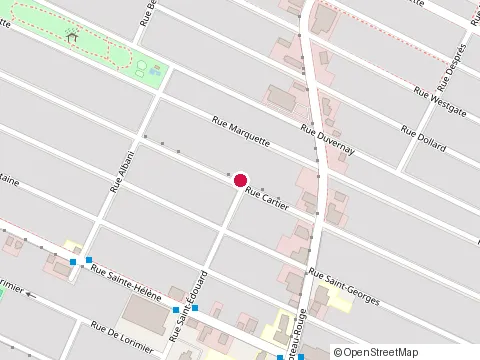 Location of Pazapa Montreal at 1104 Rue Cartier, Longueuil