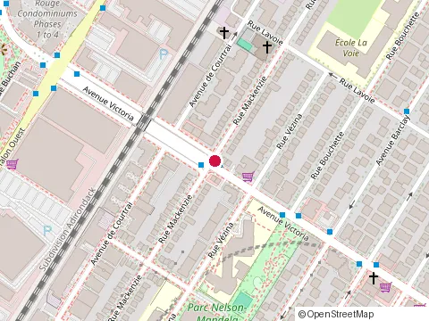 Location of Pconduite Inc at 6875 Victoria Ave, Montral
