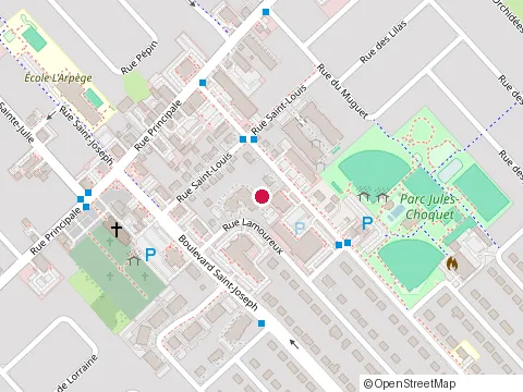 Location of Pcp Ventilation at 1504 Rue Principale, Sainte-Julie