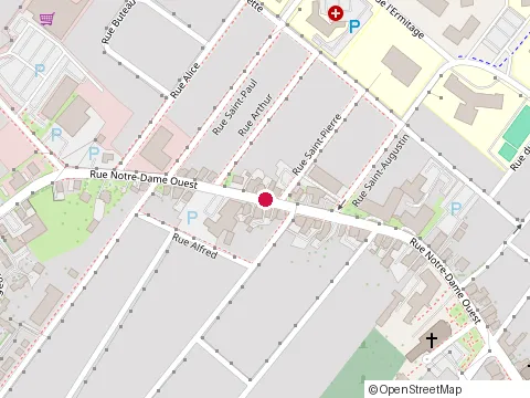 Location of Peace Resto-Bar at 284 Rue Notre-Dame O, Victoriaville