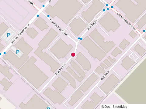 Location of Peak Construction at 5773 Ferrier St Suite 201, Montréal