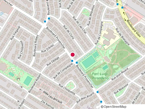 Location of Peintres Décorateurs Prestige Inc at 8547 boulevard Provencher, Saint-Léonard