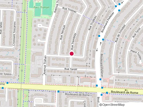 Location of Peintres Dionne & Frere Enr at 7480 Place Tremblay, Brossard