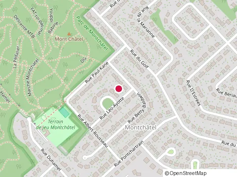 Location of Peintres Dynamex at Rue Paul Kane 4385, Québec