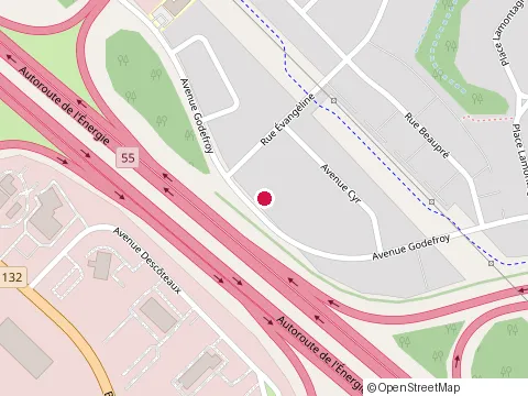 Location of Peintres Étudiants - Gabriel Rheault at 105 avenue Godefroy, Bécancour