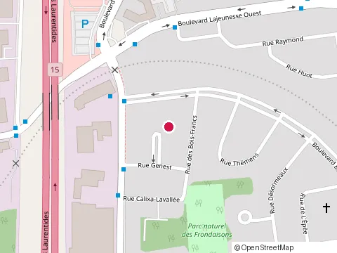 Location of Peintres Gm at 563 Rue des Bois Francs, Saint-Jérôme